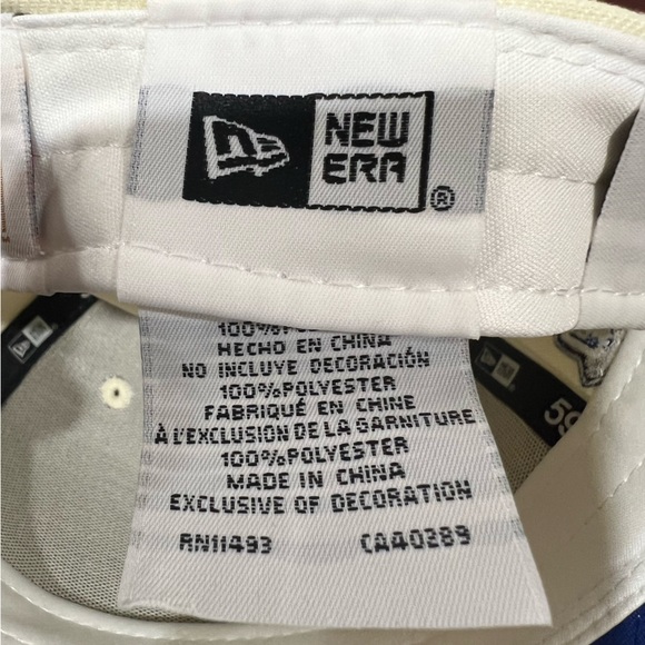 New Era, 59Fifty Fitted Hat, New York Mets, White - Picture 10 of 10